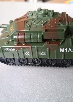 Игрушка танк абрамс м1а2 abrams инерционный1 фото