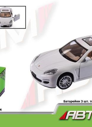 Машина автопром porsche panamera s 1:32 білий 68344