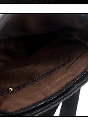 Мужская сумка polo videng sacoch коричневая6 фото