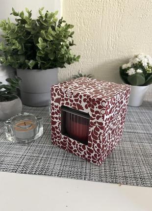 Корица и сахар. ароматная свеча с запахом глинтвейна. икеа. отличный подарок.