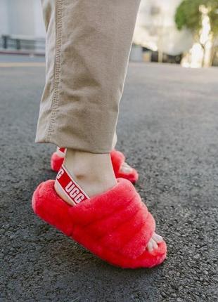 Босоножки  женские ugg fluff yeah slide3 фото