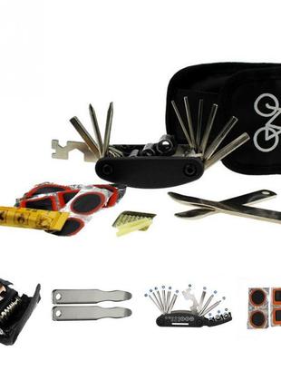 Набор инструментов для ремонта шин велосипеда3 фото