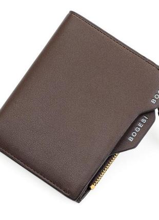 Чоловічий гаманець bogesi коричневий