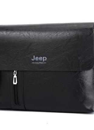 Велика чоловіча сумка через плече jeep large