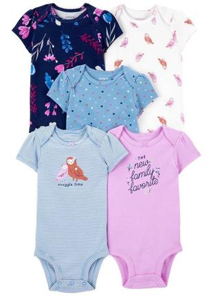 Боді carters, боді картерс, бодіки картерс, боді з коротким рукавом carters