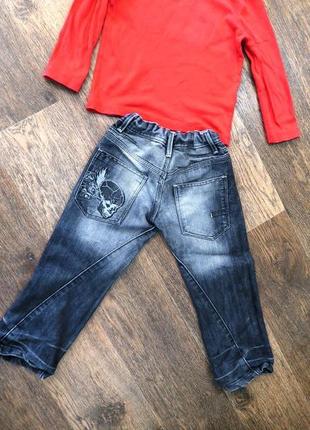 Яркий весенний комплект джинсы и реглан2 фото