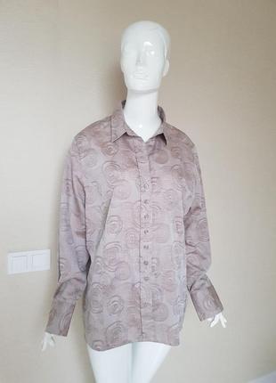 Качественная немецкая хлопковая рубашка eterna