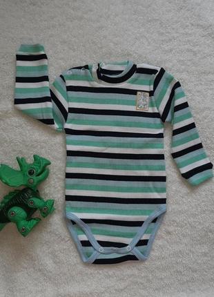 Боді теплий рубчик 9-12м