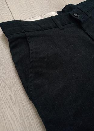 Чоловічі чорні класичні плотні брюки штани р. 30, 323 фото