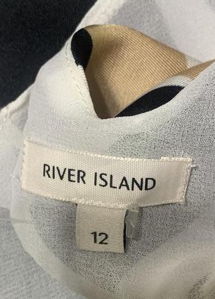 Шовкова блузка river island розмір l7 фото