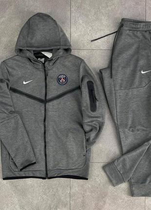 Спортивний костюм nike psg tech fleece // костюм кофта + штани найк