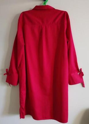 Платье -рубашка ,сукня руба6 100%хлопок2 фото