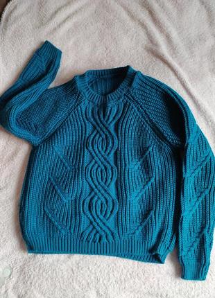Вязаный свитер2 фото