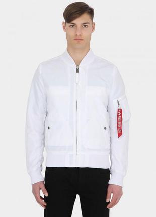 Ma-1 bomber jacket alpha industries куртка осінь бомбер7 фото