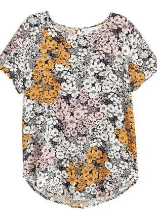 Летняя блуза в цветочный принт от h&m