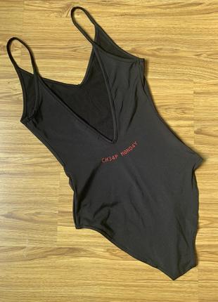 Шикарне жіноче боді asos з красивою спинкою