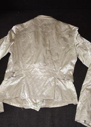 Стильна курточка-піджачок amnezia золотистого кольору #розвантажуюсь2 фото