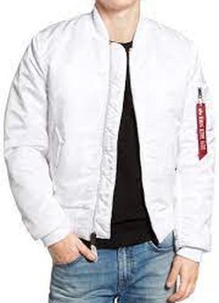 Ma-1 bomber jacket alpha industries куртка осінь бомбер9 фото