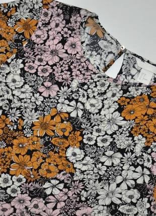 Летняя блуза в цветочный принт от h&m4 фото