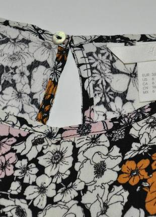Летняя блуза в цветочный принт от h&m6 фото