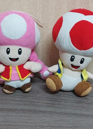 Гриб toad toadette nintendo super mario