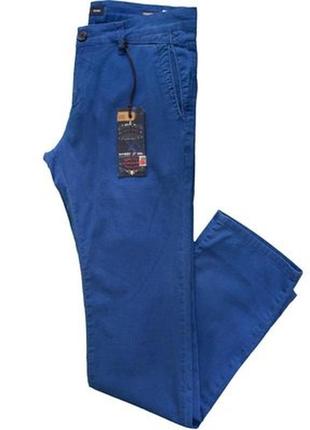 Акці, x-foot, якісні чоловічі штани, турецькі брюки, сині, тонкі, розпродаж1 фото