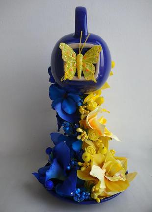 Сувенир статуэтка подарок декор цветы орхидеи символ национальных цветов подарок сувенир статуэтка орхидеи цветы2 фото