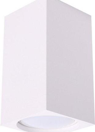Точковий світильник altalusse inl-7002d-01 білий gu10 max 1x35w