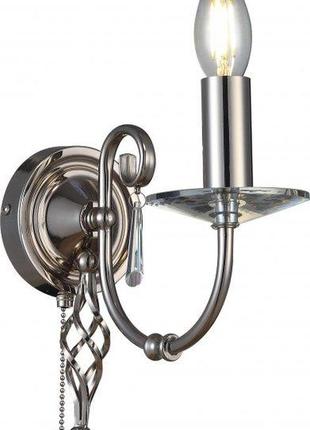 Бра altalusse inl-6141w-01 polished nickel е14 1x40 вт