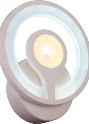 Бра altalusse inl-9396w-08 white led 8 вт