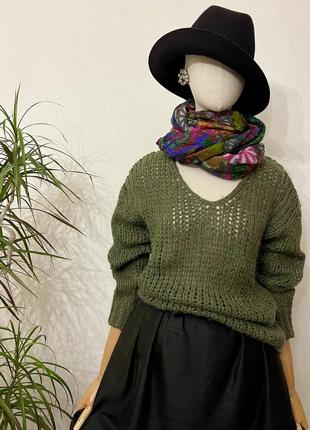 Шерсть,свитер с люрексом,пуловер,джемпер,италия,lili &amp; lala