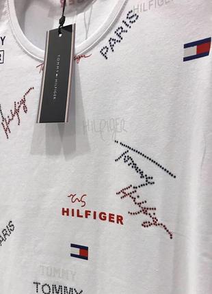 Футболка женская tommy hilfiger белая2 фото