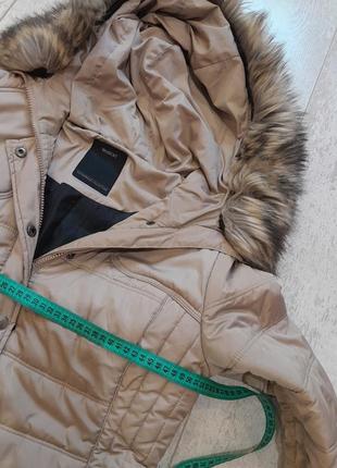 Фірмова куртка парка з мехом євро зима7 фото