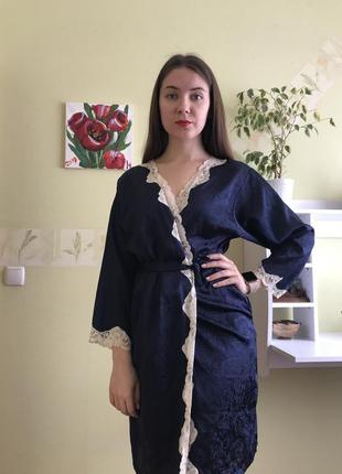 Халат ricardo vanini, пеньюар , домашняя одежда , для дома