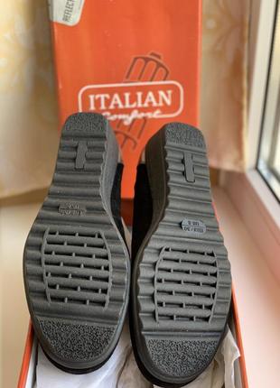 Туфли натуральная замша italian comfort (италия)4 фото
