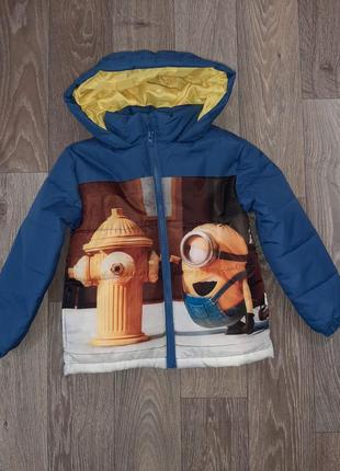 Куртка деми minions 110 см1 фото