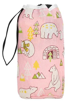 Корзина-сумка для хранения с ковриком springos 2 л текстильная для игрушек и аксессуаров ha0131