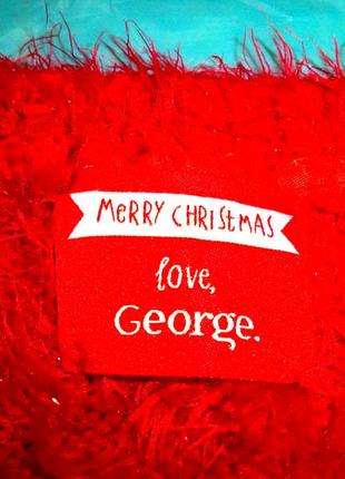 Красный свитшот травка  для него и для неё  merry christmas love george6 фото