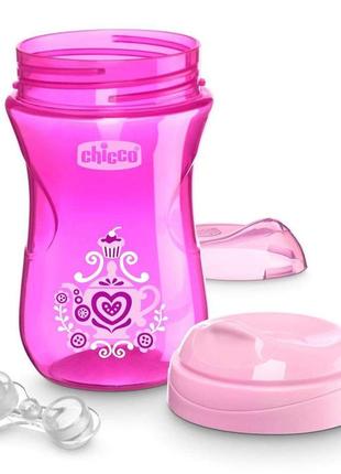Пластикова чашка easy cup 12м+ 266мл, рожева/фіолетова3 фото