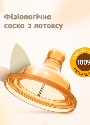 Пляшечка chicco original touch пластикова 2 м + 250 мл + соска, нейтральний2 фото