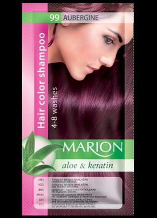 Оттеночный шампунь marion color6 фото