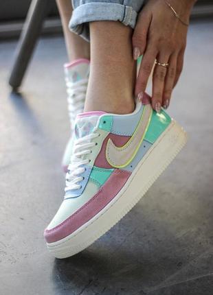 Шикарные женские кроссовки nike air force low1 фото