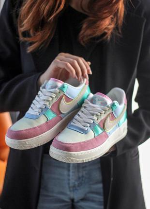 Шикарные женские кроссовки nike air force low3 фото