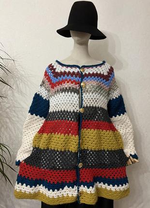 Ажурний кардиган,етно бохо стиль,ручная работа,hand made