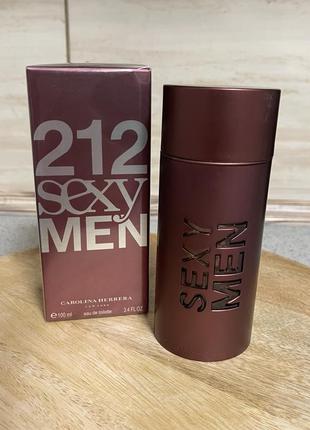 Carolina herrera 212 sexy men 100ml