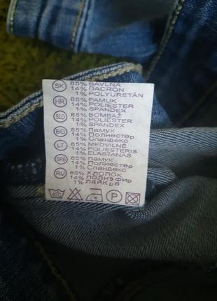Короткая джинсовая куртка пиджак для девочки голубая 134 140 146 152 158 1645 фото