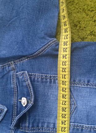 Короткая джинсовая куртка пиджак для девочки голубая 134 140 146 152 158 1648 фото