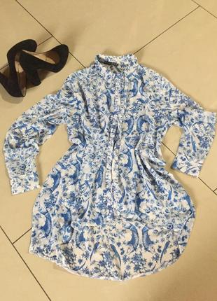 Блузка супер стильная удлинённая