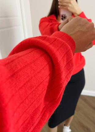 Женский ангоровый свитер 5 цветов4 фото