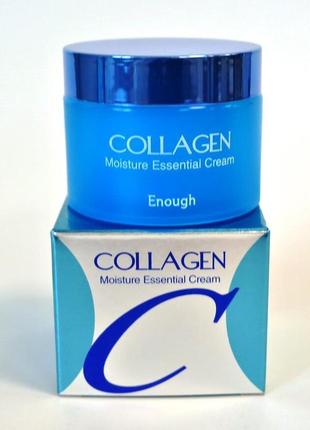 Зволожуючий крем з колагеном enough collagen moisture essential cream 50 мл